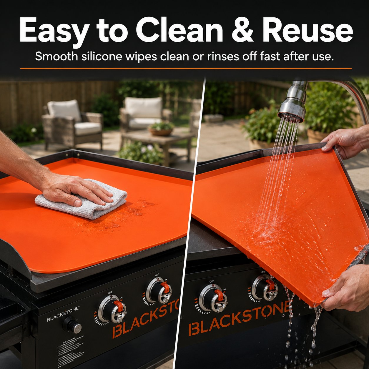 Silicone Griddle Protective Mat
